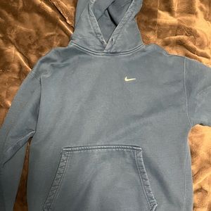 Blue Nike hoodie